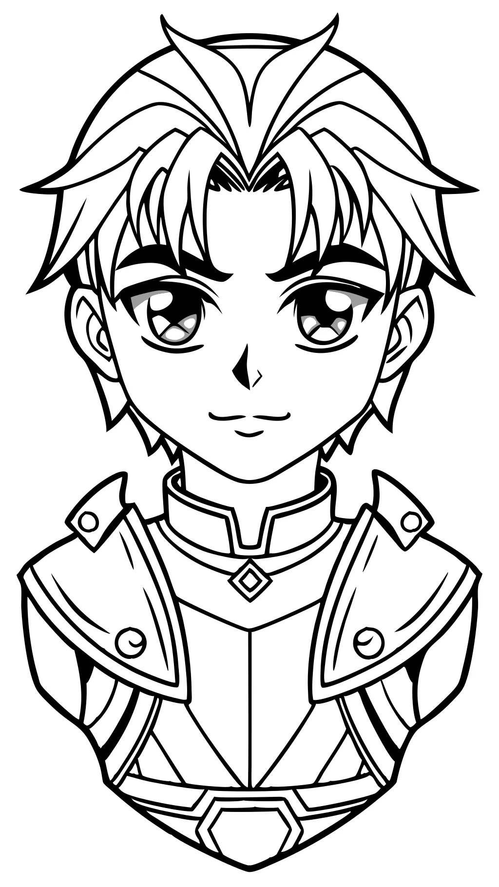 free anime coloring pages